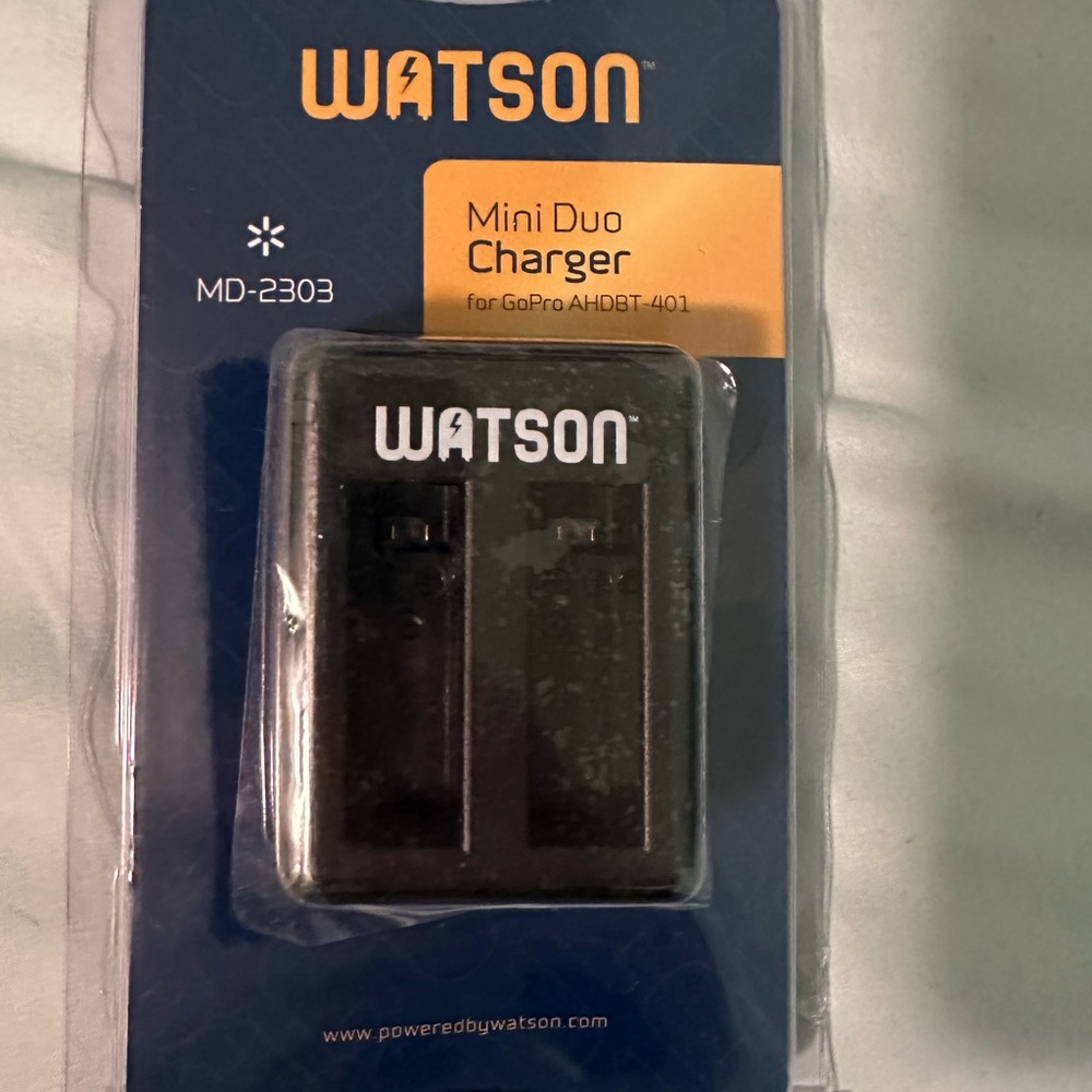 Watson Mini Duo Charger for GoPro